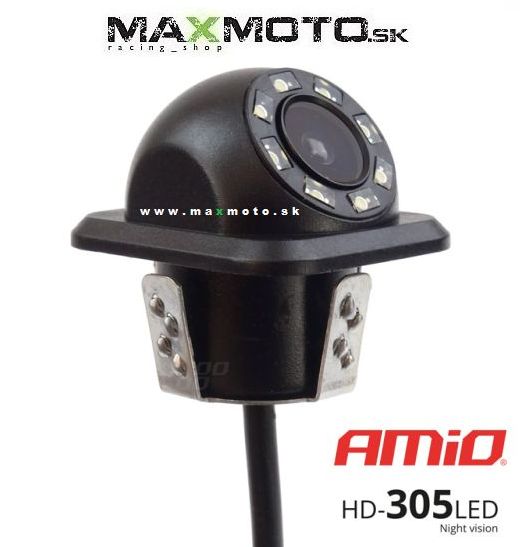 Cúvacia kamera s nočným videním HD-305 LED, 18mm